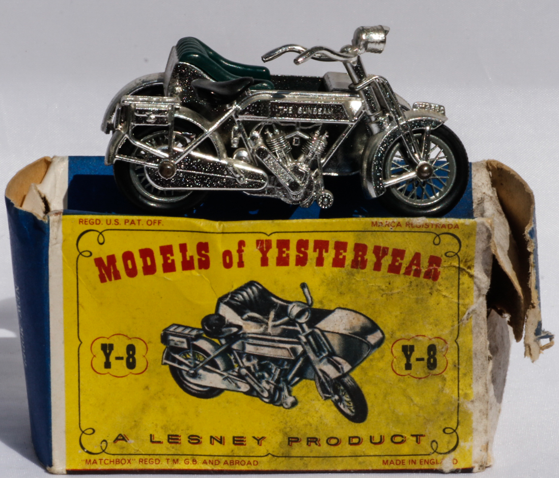 Matchbox Y8 Sunbeam and Sidecar